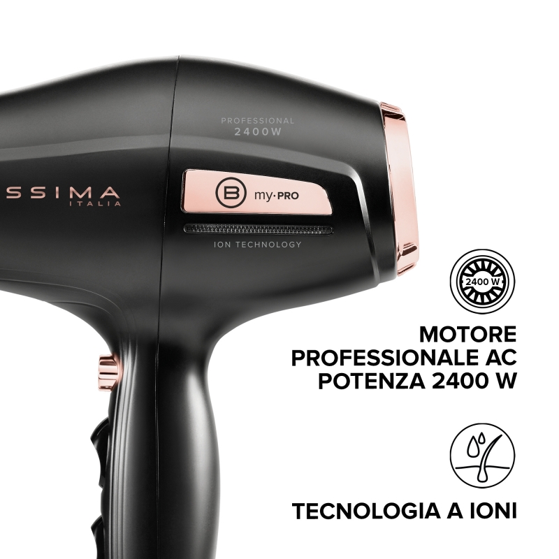 Bellissima My Pro P3 3400 hair dryer 2400 W Black