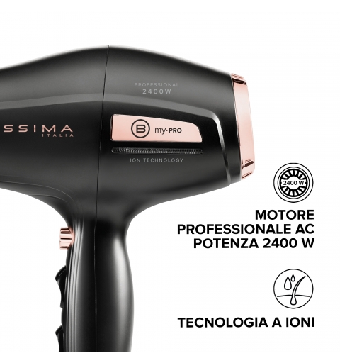 Bellissima My Pro P3 3400 sèche-cheveux 2400 W Noir
