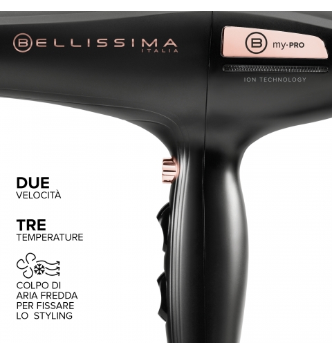 Bellissima My Pro P3 3400 Haartrockner 2400 W Schwarz