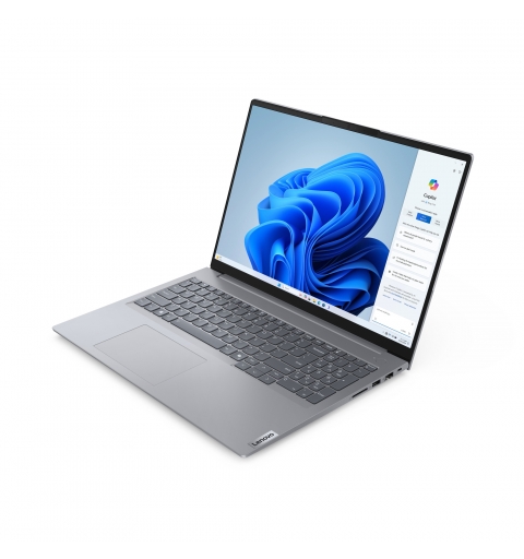 Lenovo ThinkBook 16 G7 ARP AMD Ryzen™ 5 7535HS Laptop 40.6 cm (16") WUXGA 16 GB DDR5-SDRAM 512 GB SSD Wi-Fi 6E (802.11ax)