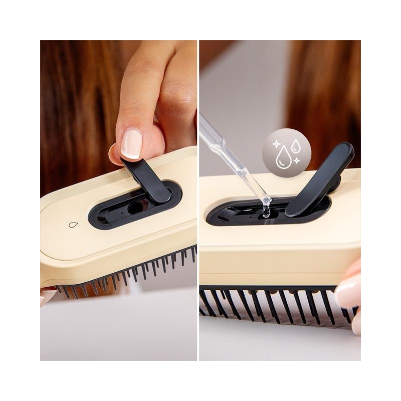 Cecotec HairCare Revitalize Little Adulto Cepillo paleta para el pelo Champán 1 pieza(s)
