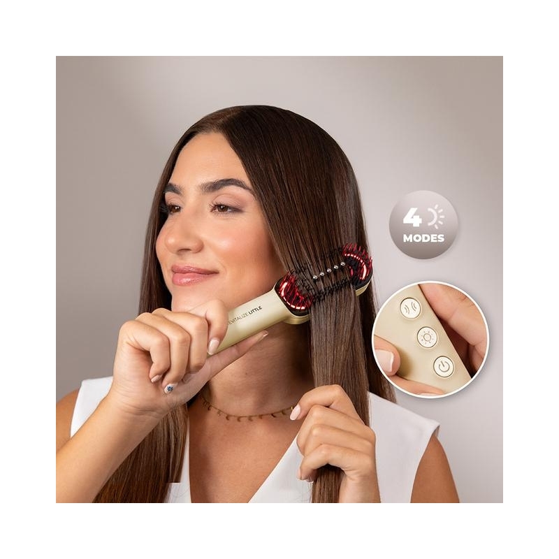 Cecotec HairCare Revitalize Little Erwachsener Paddelhaarbürste Champagner 1 Stück(e)