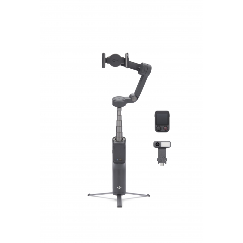 DJI Osmo Mobile 8P Advanced Tracking Combo Estabilizador de cámara para smartphone Negro