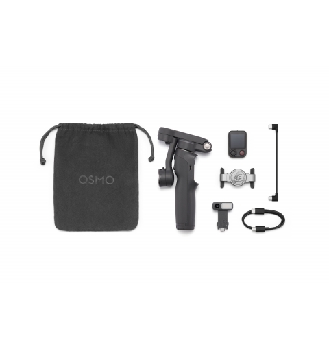 DJI Osmo Mobile 8P Advanced Tracking Combo Smartphone camera stabilizer Black