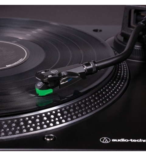 Audio-Technica AT-LP120X tocadisco Tocadiscos de tracción directa Negro Manual