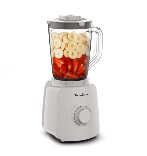 Moulinex Blendforce Essential LM410B 1,85 l Sport-Mixer 450 W Grau