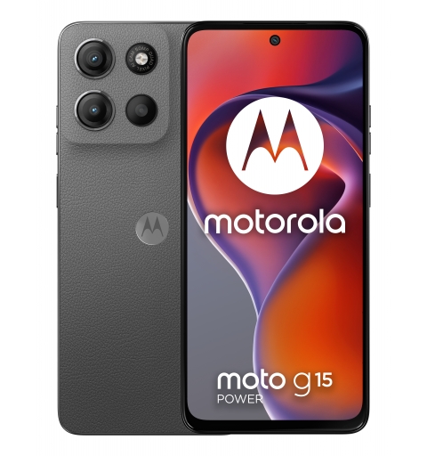 Motorola moto g15 power 17,1 cm (6.72") Doppia SIM Android 15 4G USB tipo-C 8 GB 256 GB 6000 mAh Grigio