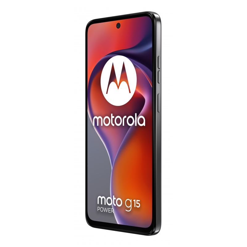 Motorola moto g15 power 17,1 cm (6.72") Dual-SIM Android 15 4G USB Typ-C 8 GB 256 GB 6000 mAh Grau