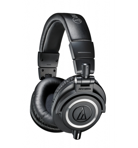 Audio-Technica ATH-M50X Kopfhörer & Headset Kabelgebunden Kopfband Bühne Studio Schwarz