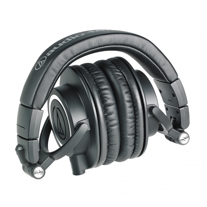 Audio-Technica ATH-M50X Kopfhörer & Headset Kabelgebunden Kopfband Bühne Studio Schwarz