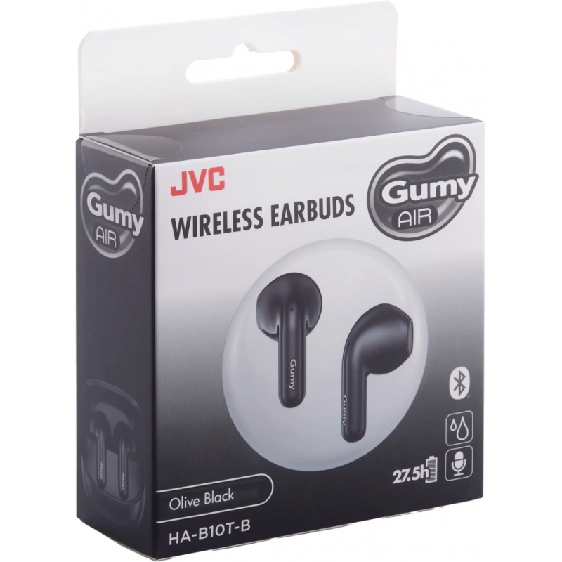 JVC GUMY Auriculares Inalámbrico Dentro de oído Música Bluetooth Negro