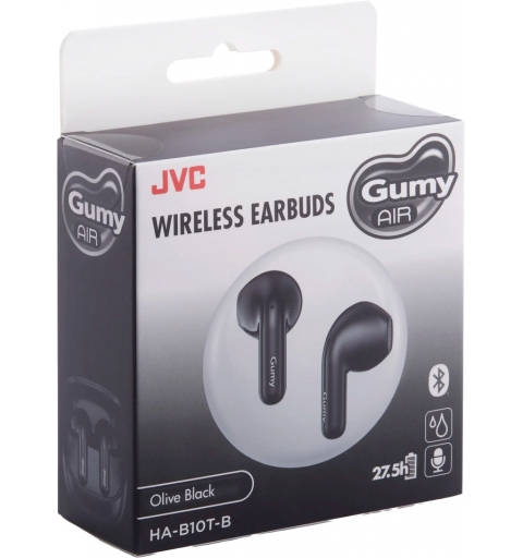 JVC GUMY Casque Sans fil Ecouteurs Musique Bluetooth Noir