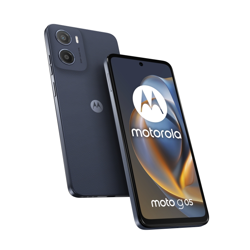 Motorola moto g05 16,9 cm (6.67") Double SIM Android 15 4G USB Type-C 4 Go 128 Go 5200 mAh Bleu