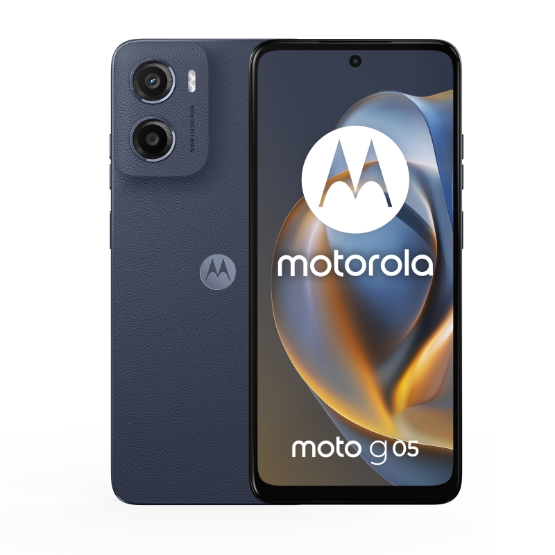 Motorola moto g05 16,9 cm (6.67") Double SIM Android 15 4G USB Type-C 4 Go 128 Go 5200 mAh Bleu