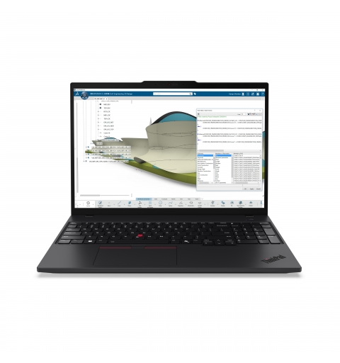 Lenovo ThinkPad P16s Gen 4 (AMD) Copilot+ PC AMD Ryzen AI 9 HX PRO 370 Station de travail mobile 40,6 cm (16") WUXGA 64 Go