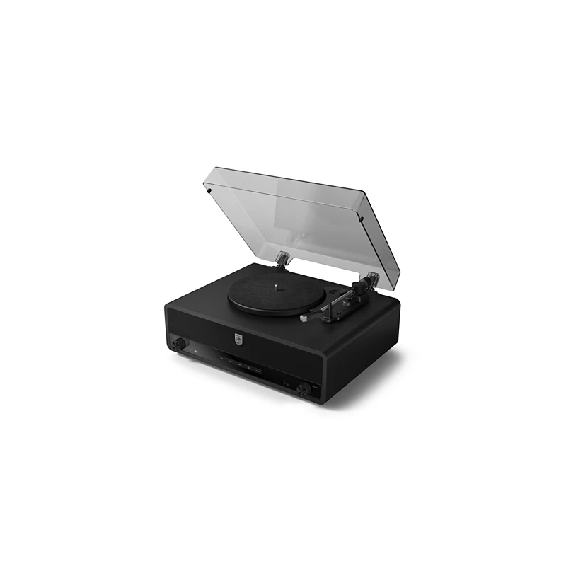 Philips TAV3000B 10 audio turntable Belt-drive audio turntable Black Automatic