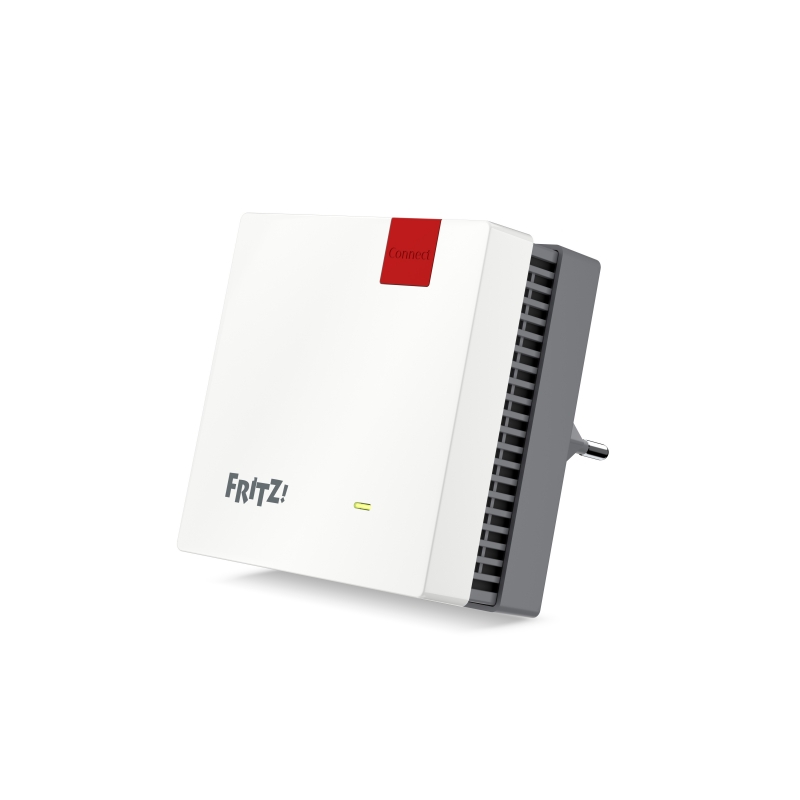 Repeater Mesh Wi-Fi Extender 1600 (FRITZ! 1200 AX International) Répéteur réseau Blanc 10, 100, 1000 Mbit s