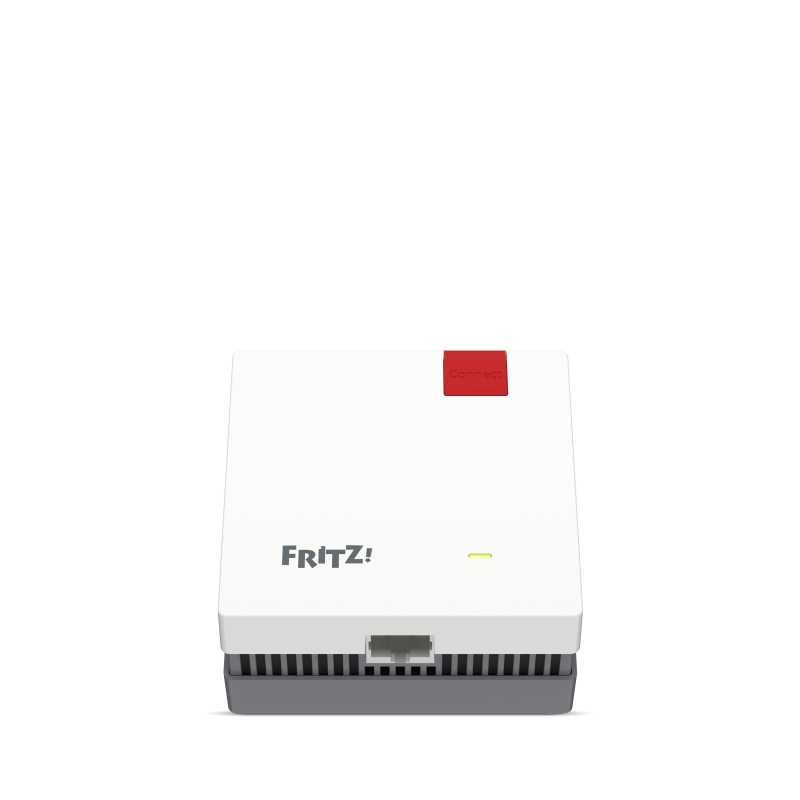 Repeater Mesh Wi-Fi Extender 1600 (FRITZ! 1200 AX International) Répéteur réseau Blanc 10, 100, 1000 Mbit s