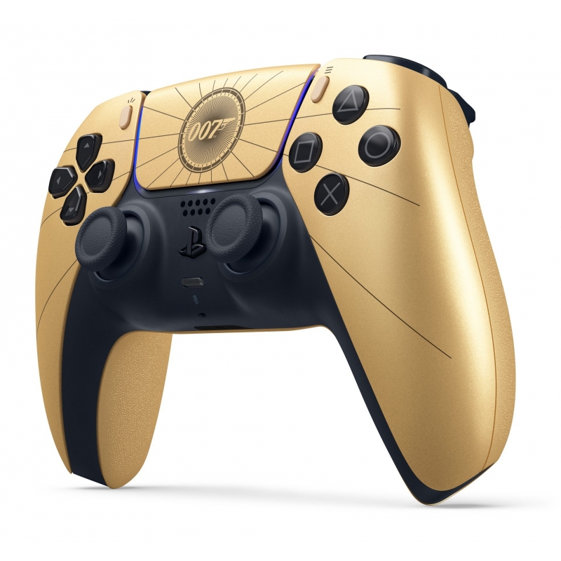Sony DualSense Wireless Controller – 007 First Light Limited Edition Black, Gold Bluetooth USB Gamepad Analogue Digital