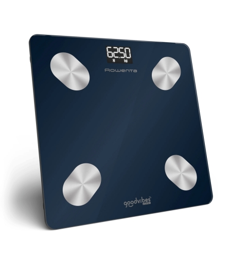 Rowenta Goodvibes Life + 2.0 , Bilancia Smart, App Intuitiva, 15 Indicatori Corporei, BR9720