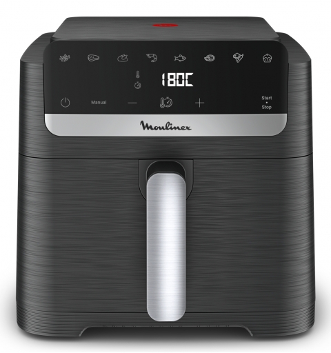 Moulinex Easy Fry Mega Compact EZ8618 Einzelbild 7,5 l Eigenständig 2020 W Heißluftfritteuse Schwarz
