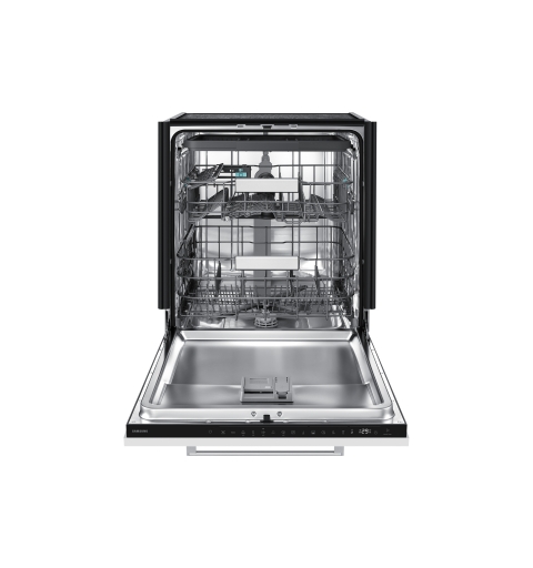 Samsung DW80H Vollintegrierbarer Geschirrspüler mit Festtürtechnik, 60 cm, EEK A, 14 Maßgedecke