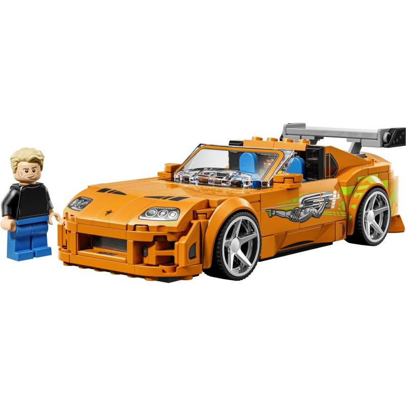 LEGO Speed Champions 77260 The Fast and The Furious Toyota Supra MK4, Macchina Giocattolo con Minifigure, Regalo STEM da 10+