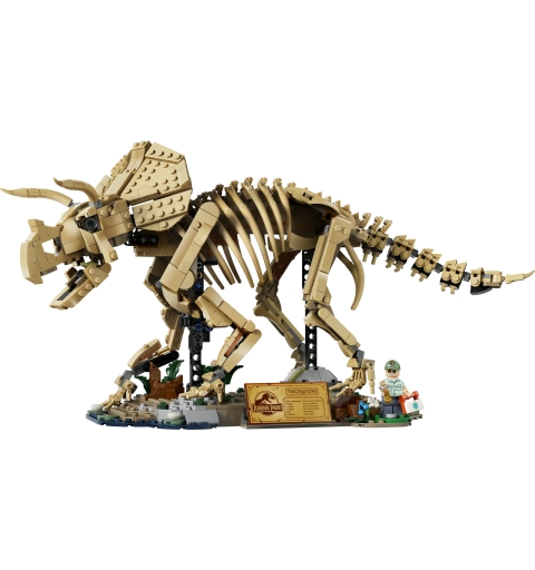 LEGO Jurassic World Fósiles de Dinosaurio Triceratops