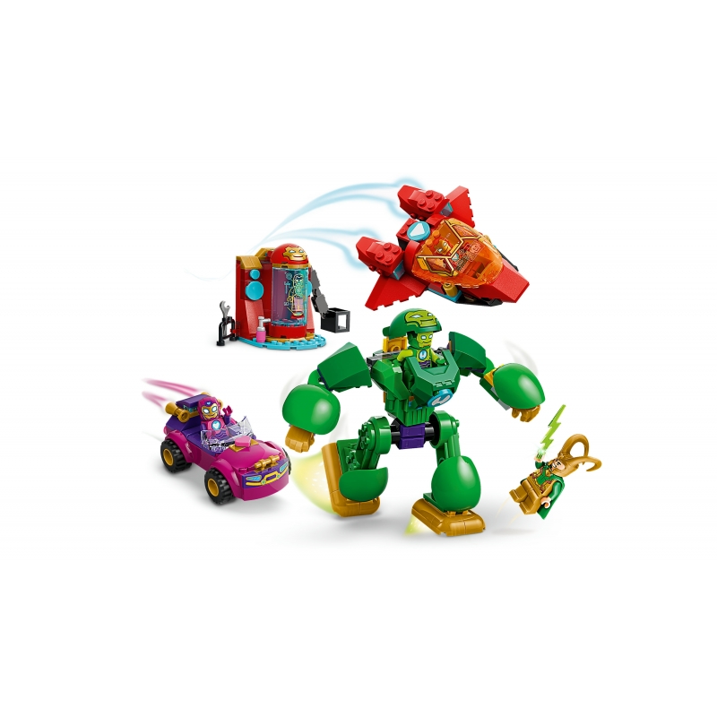 LEGO Loki vs. Team Iron Man
