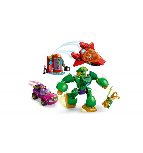 LEGO Loki contre la Team Iron Man