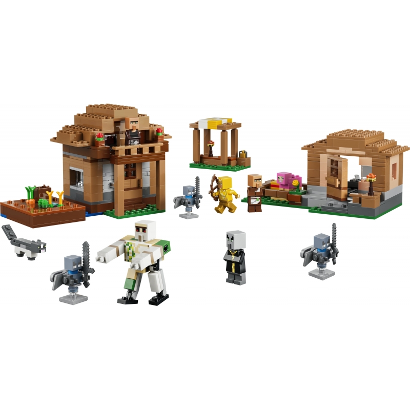 LEGO Minecraft Ataque del Evocador a la Aldea