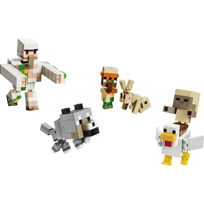 LEGO Minecraft Angriff des Hühnerreiters in der Wüste