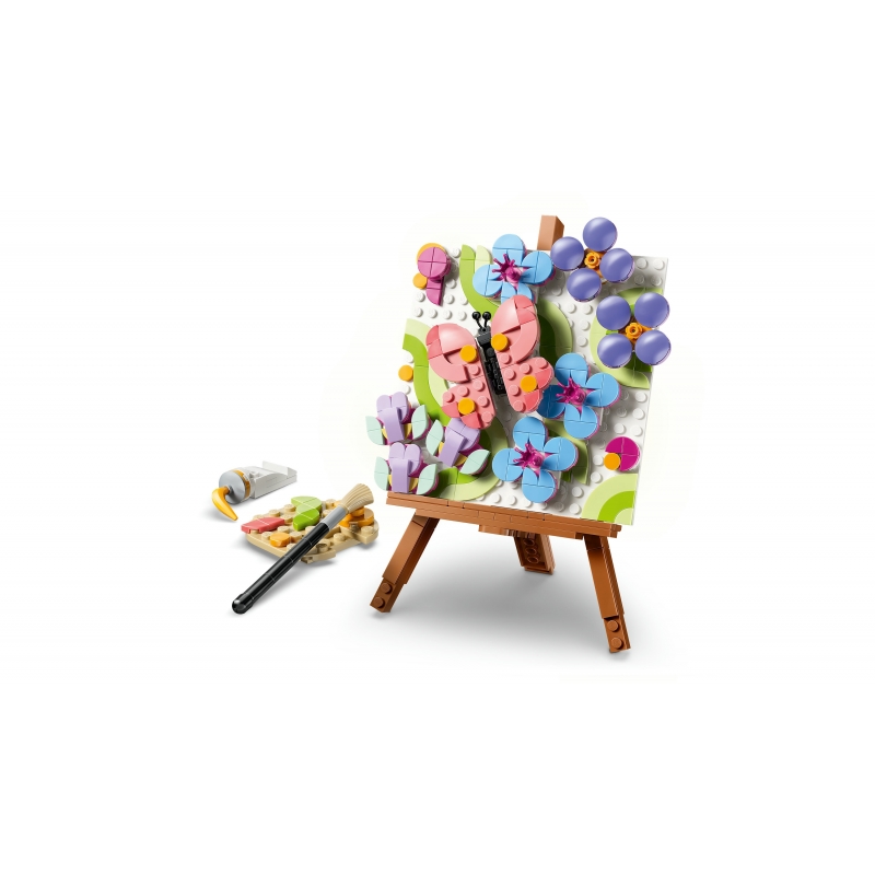 LEGO Creator Floral Art Decor Painting