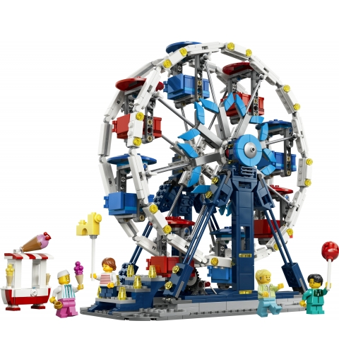 LEGO Creator 31389 3in1 Iconica Ruota Panoramica, Parco Giochi Trasformabile in Attrazione a Forma di UFO o in Giostra, da 8+
