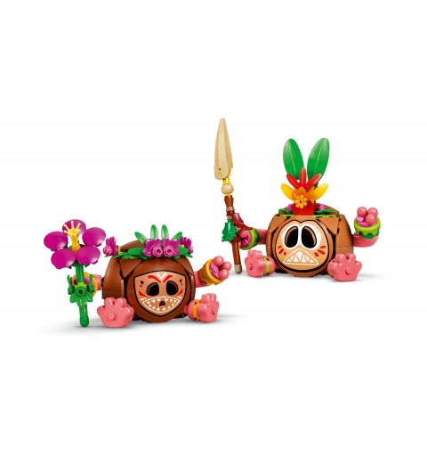 LEGO Disney Princess | Disney Vaiana 43293 Kakamora, Giocattolo con 2 Personaggi Portavaso e Fiori Finti, Regalo per Bambine da