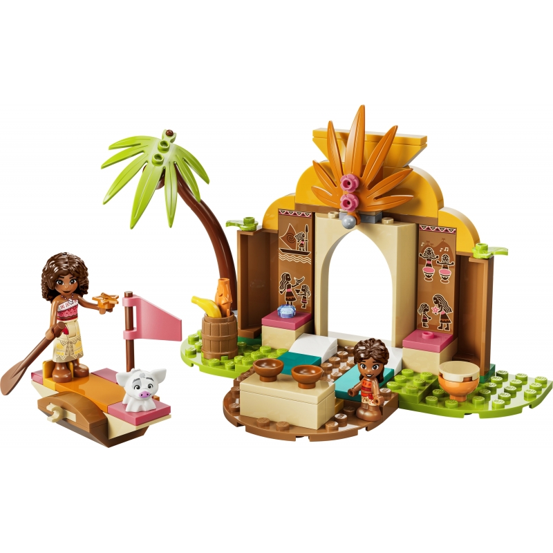 LEGO Disney Princess Vaianas Hütte und Boot