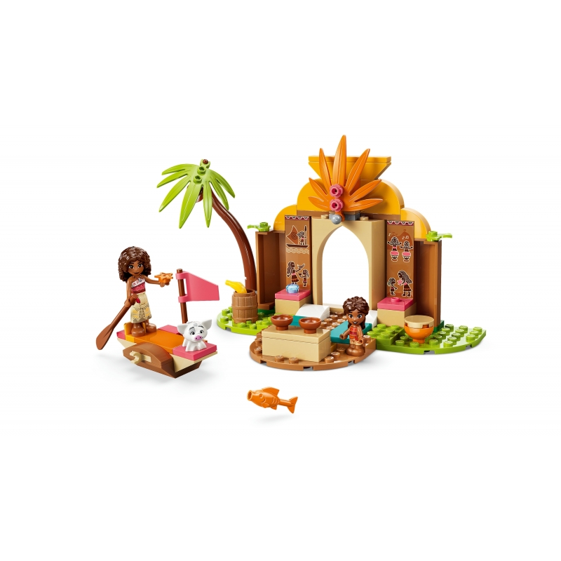 LEGO Disney Princess Vaianas Hütte und Boot