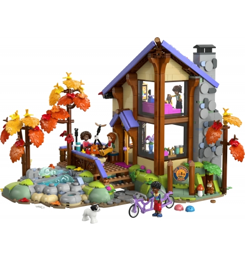 LEGO Friends Gemütliche Hütte im Herbstwald