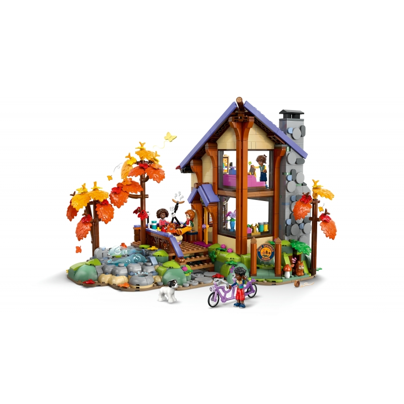 LEGO Friends La cabane chaleureuse dans la forêt