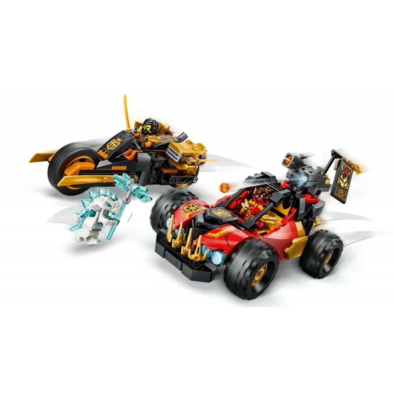 LEGO NINJAGO Kai and Cole's Combiner Vehicles