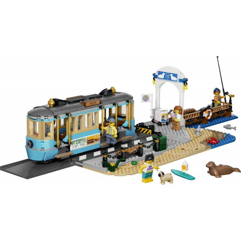 LEGO City Le tramway de bord de mer