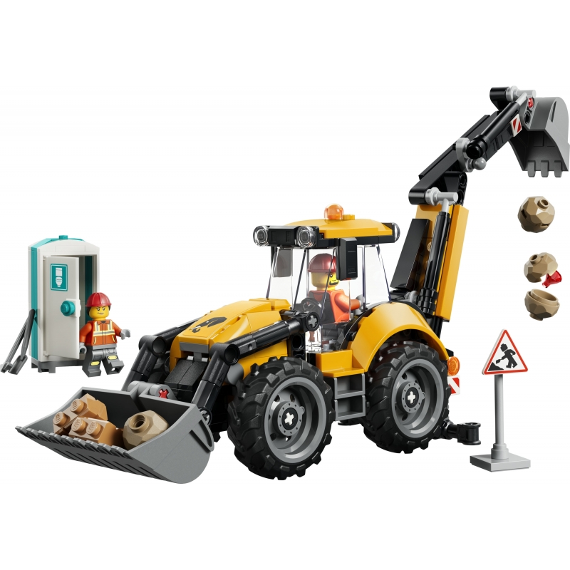 LEGO City Gelber Baggerlader