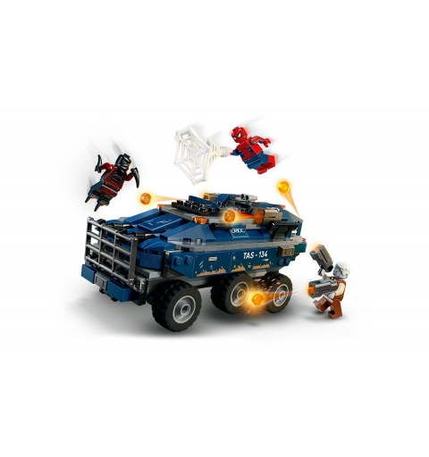 LEGO La poursuite en prison mobile de Spider-Man