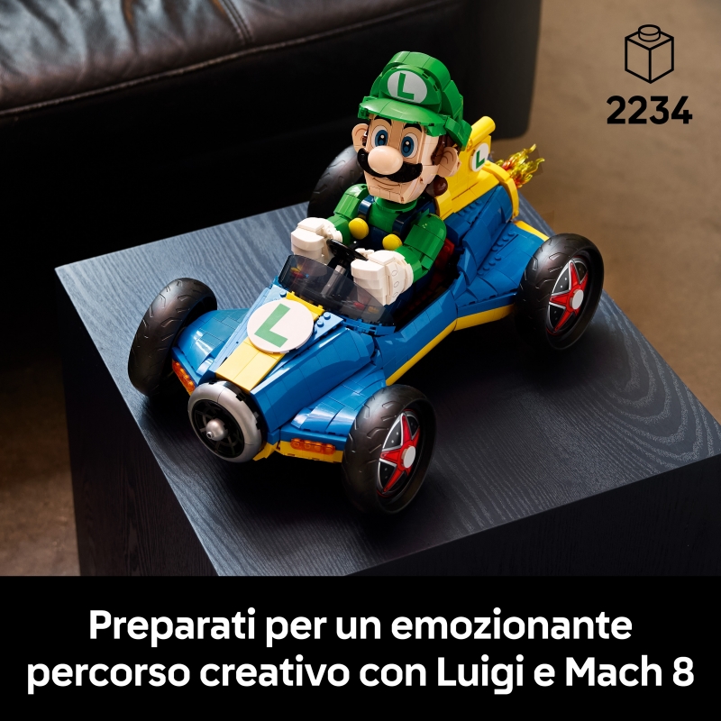 LEGO Super Mario Mario Kart™ Luigi & Turboflitzer