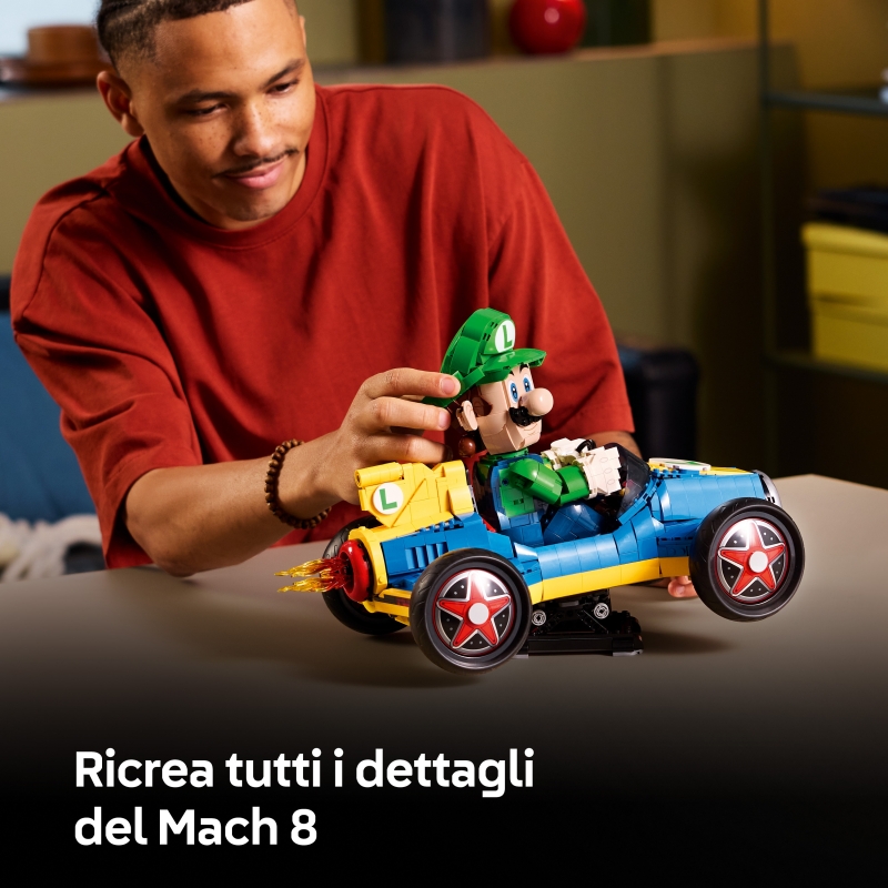 LEGO Super Mario Mario Kart™ – Luigi & Mach 8