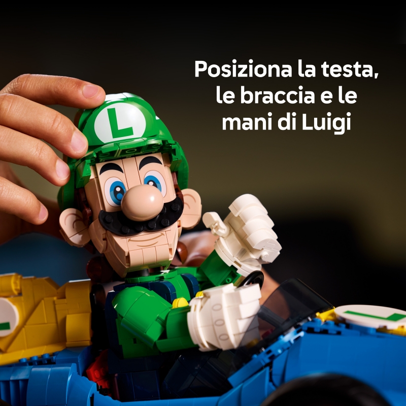 LEGO Super Mario Mario Kart™ Luigi & Turboflitzer