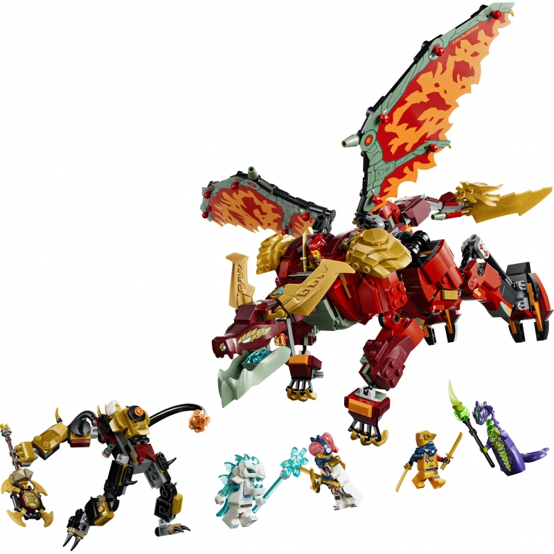 LEGO NINJAGO Wyldfyres Drachenmech