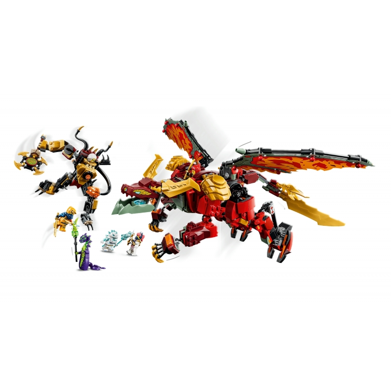 LEGO NINJAGO Meca Dragón Transformable de Wyldfyre