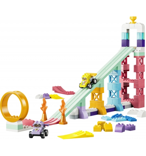 LEGO DUPLO Rampas Creativas “3 en 1” con Vehículos