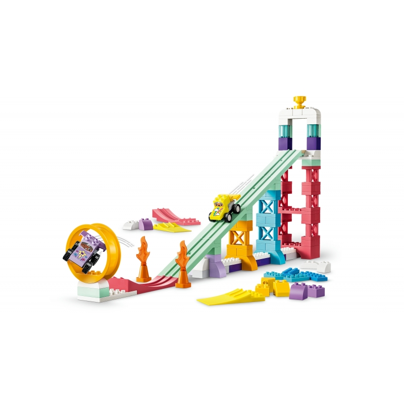 LEGO DUPLO Kreative Sprungschanzen mit kleinen Flitzern 3-in-1-Set